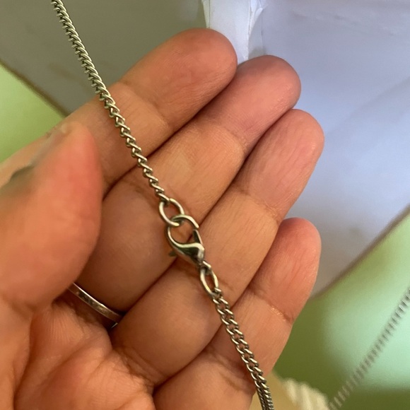 Elegant Silver Necklace and Be Yourself Earring Set - Picture 8 of 8